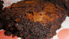 Fondant chocolaté au beurre de cacahuète