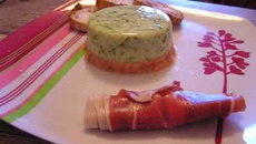 Concombre à la crème et tomates/mozzarella revisités