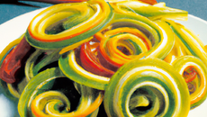 Serpentini aux légumes du soleil