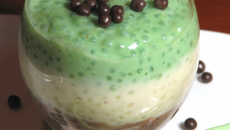 Perles du Japon pistache, vanille et chocolat