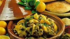 Tajine d'agneau aux topinambours
