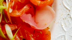 Saumon acidulé à la japonaise