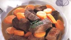 Bœuf braisé aux carottes