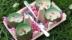 Crème vanillée de Pâques