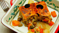 Cassolette de thon blanc et de légumes fondants aux épices