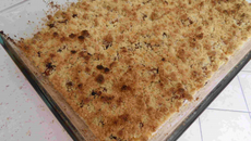 Crumble aux pommes de grand-mère