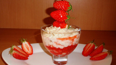 Tiramisu gourmand aux fraises Gariguettes