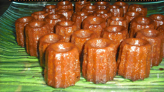 Cannelés au chocolat et à la cannelle