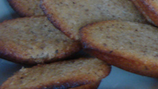 Madeleines noisettes