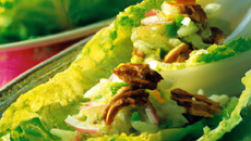 Salade d'endives, noix et Saint-Félicien