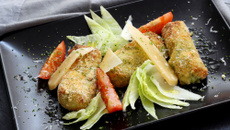 Croquettes de brocolis au parmesan