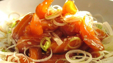 Saumon mariné à la japonaise traditionnel