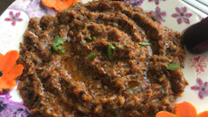 Caviar d'aubergine aux épices