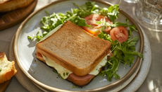 Croque monsieur mozzarella