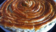 Tarte spirale ricotta/épinards