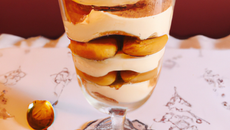 Verrine de tiramisu 'Belle-Hélène'