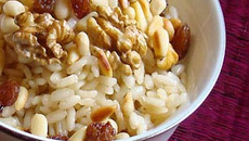 Pilaf de riz aux fruits secs