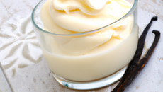 Crème anglaise glacée à la vanille