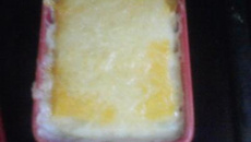 Lasagne de pomme de terre à la mimolette