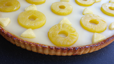 Tarte vergeoise à l'ananas