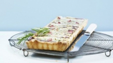 Quiche aux salsifis et au raifort et gruyère AOC