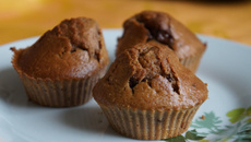 Punchy Chocolate muffins