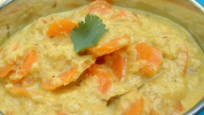 Recette indienne Carottes Noix de coco