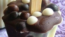 Sucettes aux 3 chocolats
