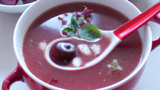 Soupe de cerises au Kirsh