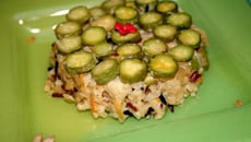 Risotto de 3 riz aux fleurs et ses petites courgettes