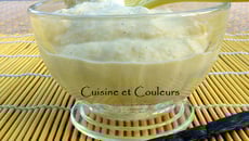 Crème de carottes jaunes à la vanille