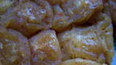 Tarte tatin au fer à caraméliser