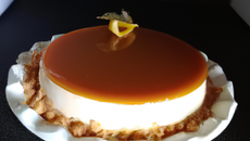 Entremet à la confiture de lait