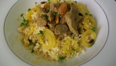 Émincé d'agneau au curcuma