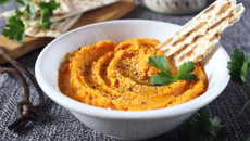 Houmous aux carottes