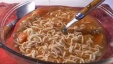 Soupe de potiron au curry et lait de coco