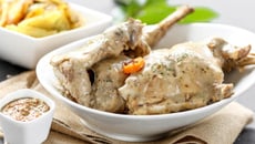 Lapin à la moutarde