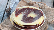Crêpes marbrées