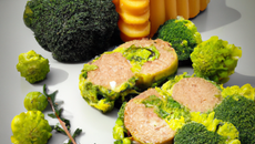 Terrine de brocolis et chou fleur