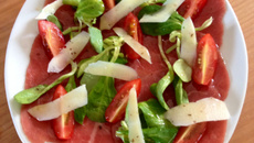 Carpaccio de bœuf à ma façon