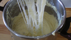 Aligot au boursin cuisine ail et fines herbes