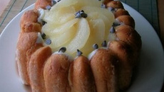 Charlotte aux poires savoureuse