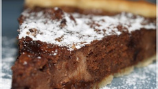 Tarte au cookies et au Nutella