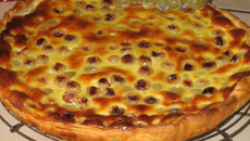 Tarte aux raisins