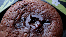 Moelleux au chocolat & son cœur coulant aux citrons verts confits