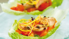 Poêlée d'agneau aux dés de tomates et zestes de citrons