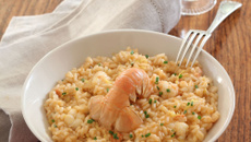 Risotto de langoustines (Risotto agli scampi)