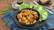 Poulet croustillant au curry