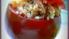 Tomate farcie au thon