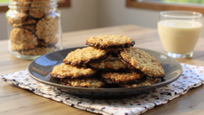 Biscuits Suédois aux flocons d’avoine et au chocolat